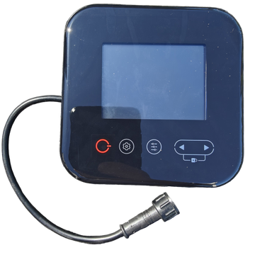 Display for ON/OFF pool heat pump
