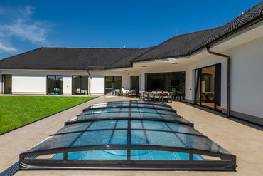 Pool Cover Infinity 4x8 Clear Plastic