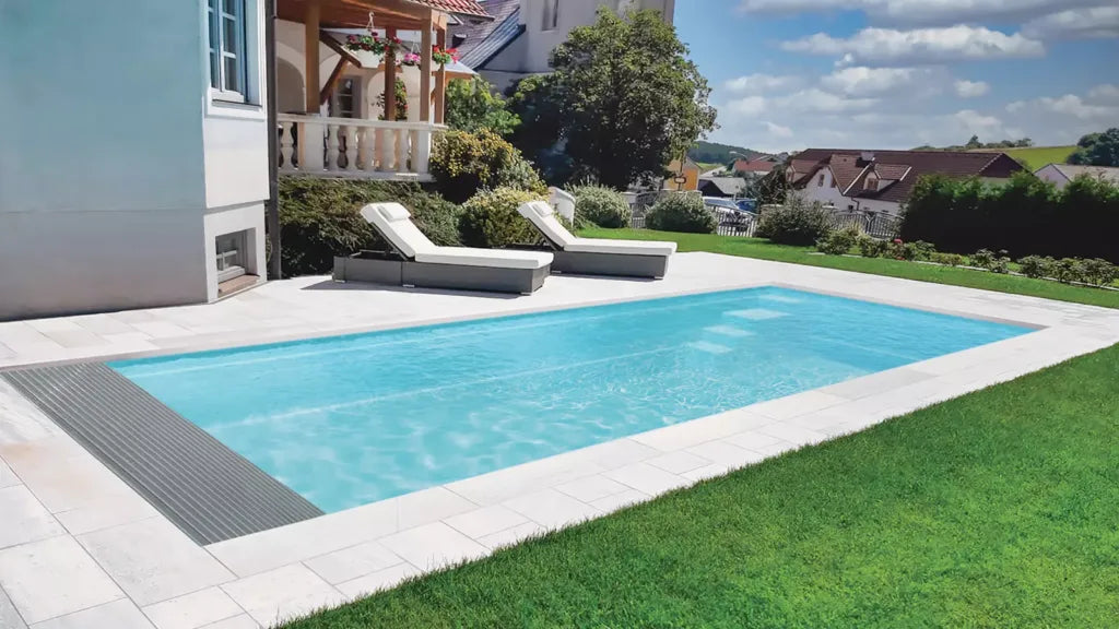 Leisurepools Encore High Waterline 3×5-7m, 1.45m deep