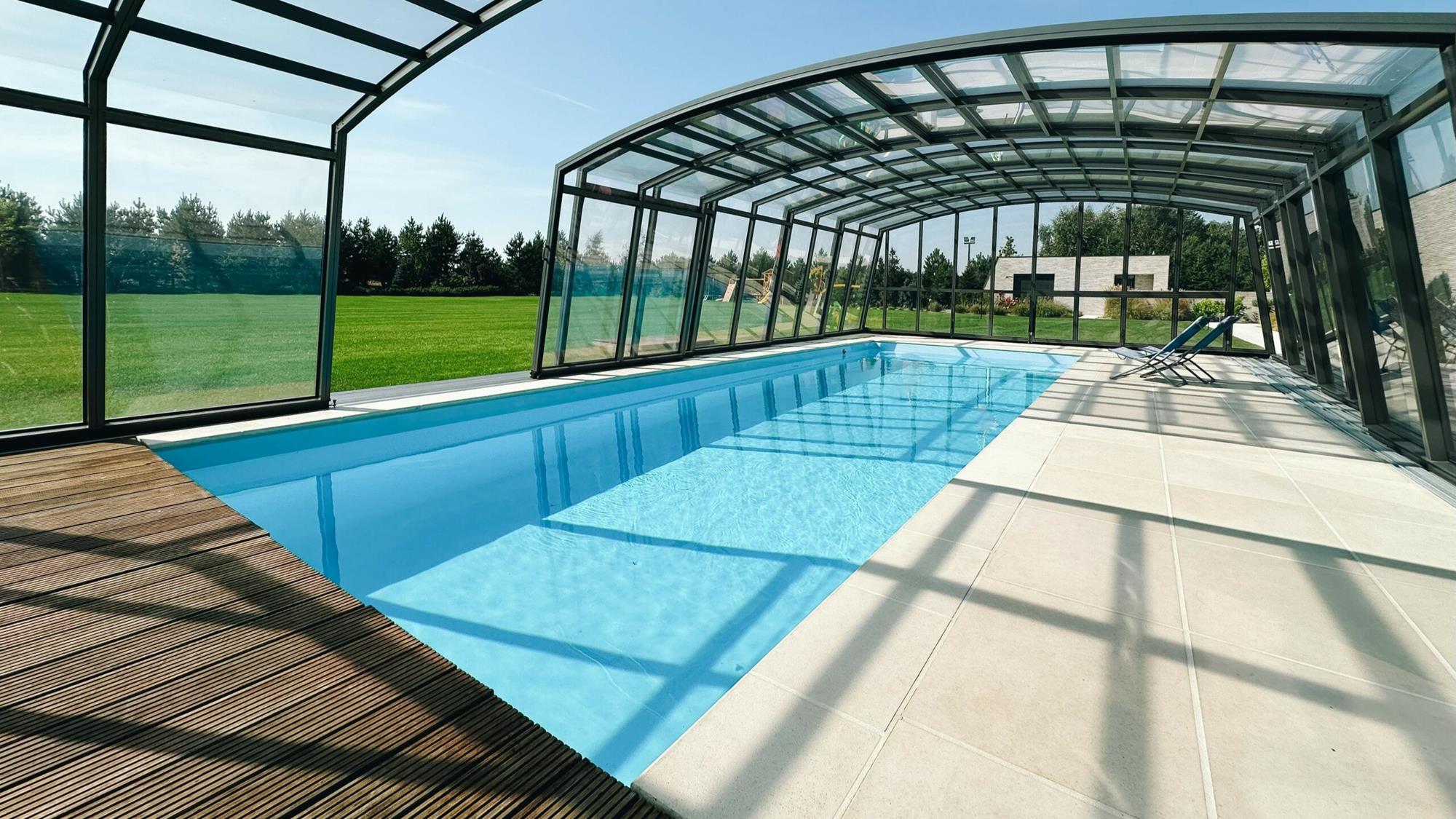 Glasfiberpool Bahama 11 11.10m x 3.75m x 1.50m