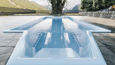 Glasfiberpool Grenada 700 7.00m x 3.00m x 1.52m