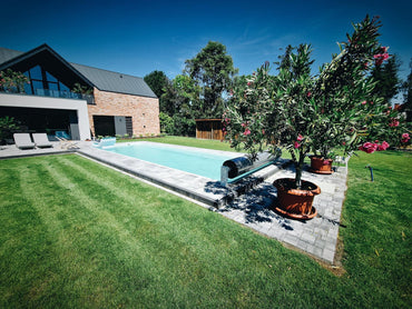 Glasfiberpool Jamaica 11.25m x 3.75m x 1.50m