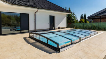 Pool Cover Infinity 4x8 Clear Plastic