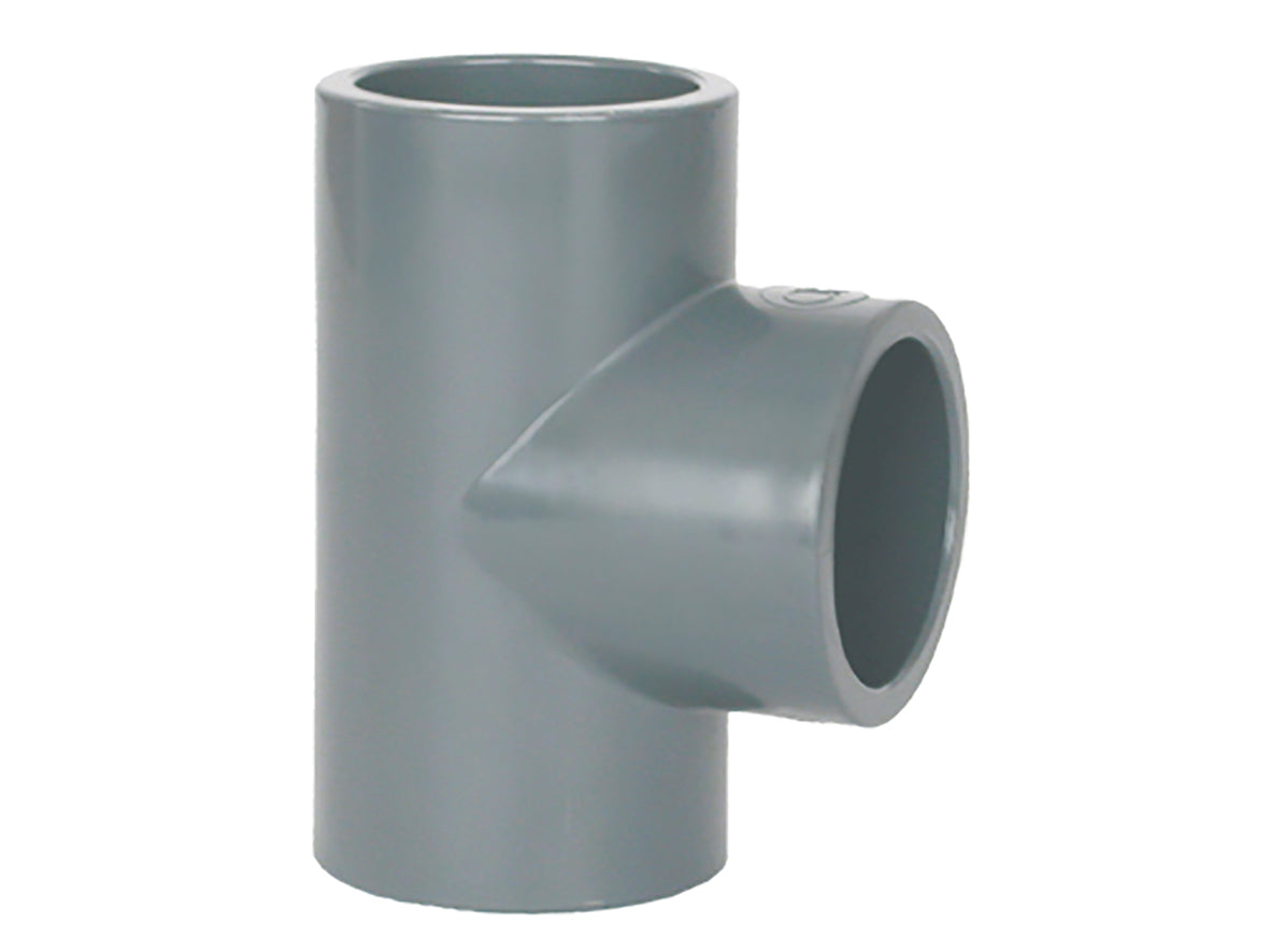 PVC T-piece 90° with solvent socket 50 mm