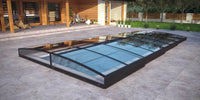 Pool Roof Sydney 3.5×3.5 (Single Rail, Anthracite)