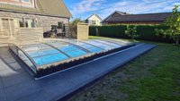 Pool Roof Sydney 4×7 (Single Rail, Anthracite)