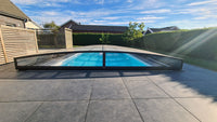 Pool Roof Sydney 3×6 (Single Rail, Anthracite)