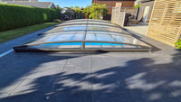 Pool Roof Sydney 3.5×8 (Single Rail, Anthracite)