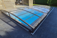 Pool Roof Sydney 4.5×8 (Single Rail, Anthracite)