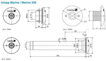 Pahlen Inlet Nozzle Marine