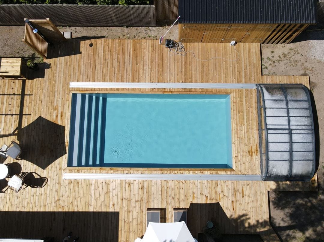 Pooltime Exclusive 12 mm PP Pool 3.5 x 7 x 1.5 m