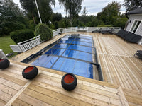 Pool Roof Sydney 3.5×8 (Single Rail, Anthracite)