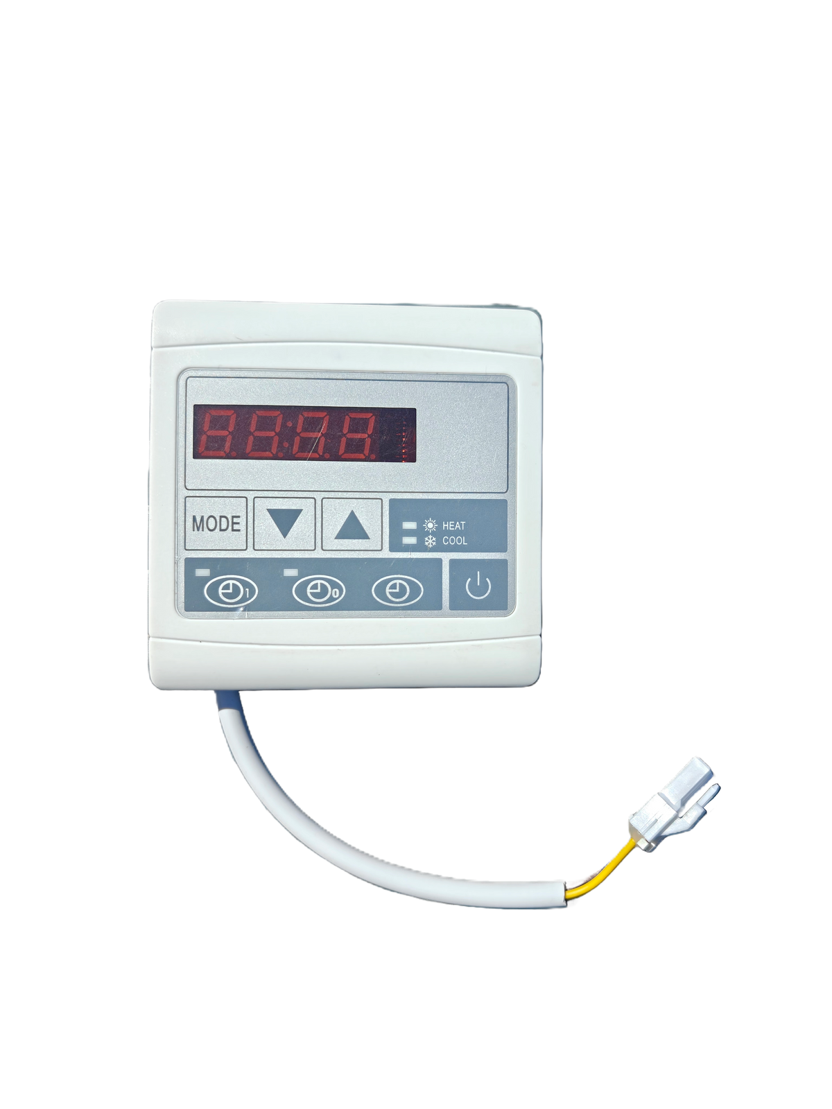 Display for ON/OFF pool heat pump