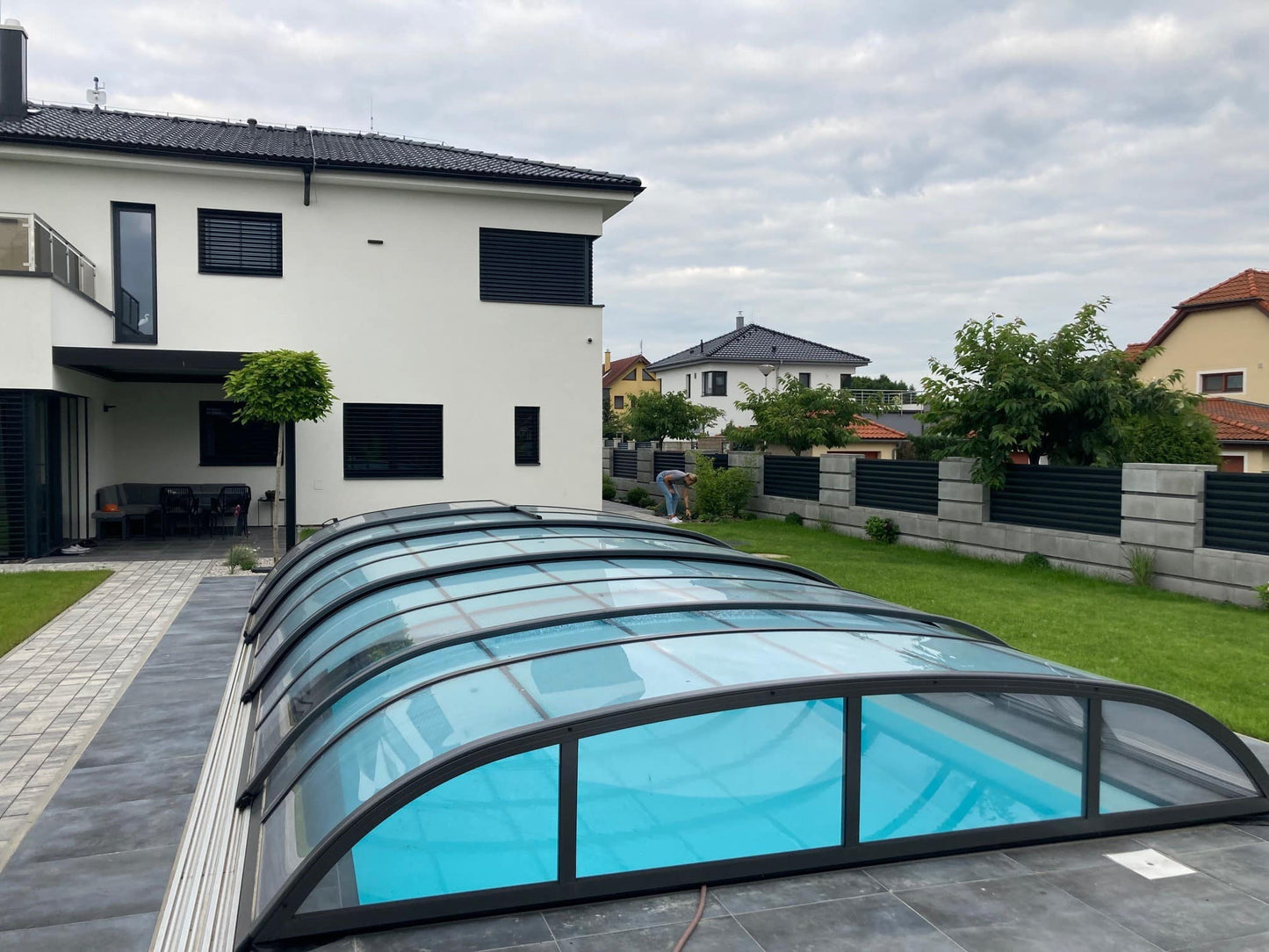 Pool roof Dallas 3×6