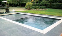 Leisurepools Reflection with slatted cover box 3.8×7.92-9.92m, 1.28-1.78m deep