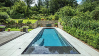 Leisurepools Linear High Waterline 3.3×6-11m, 1.5m deep