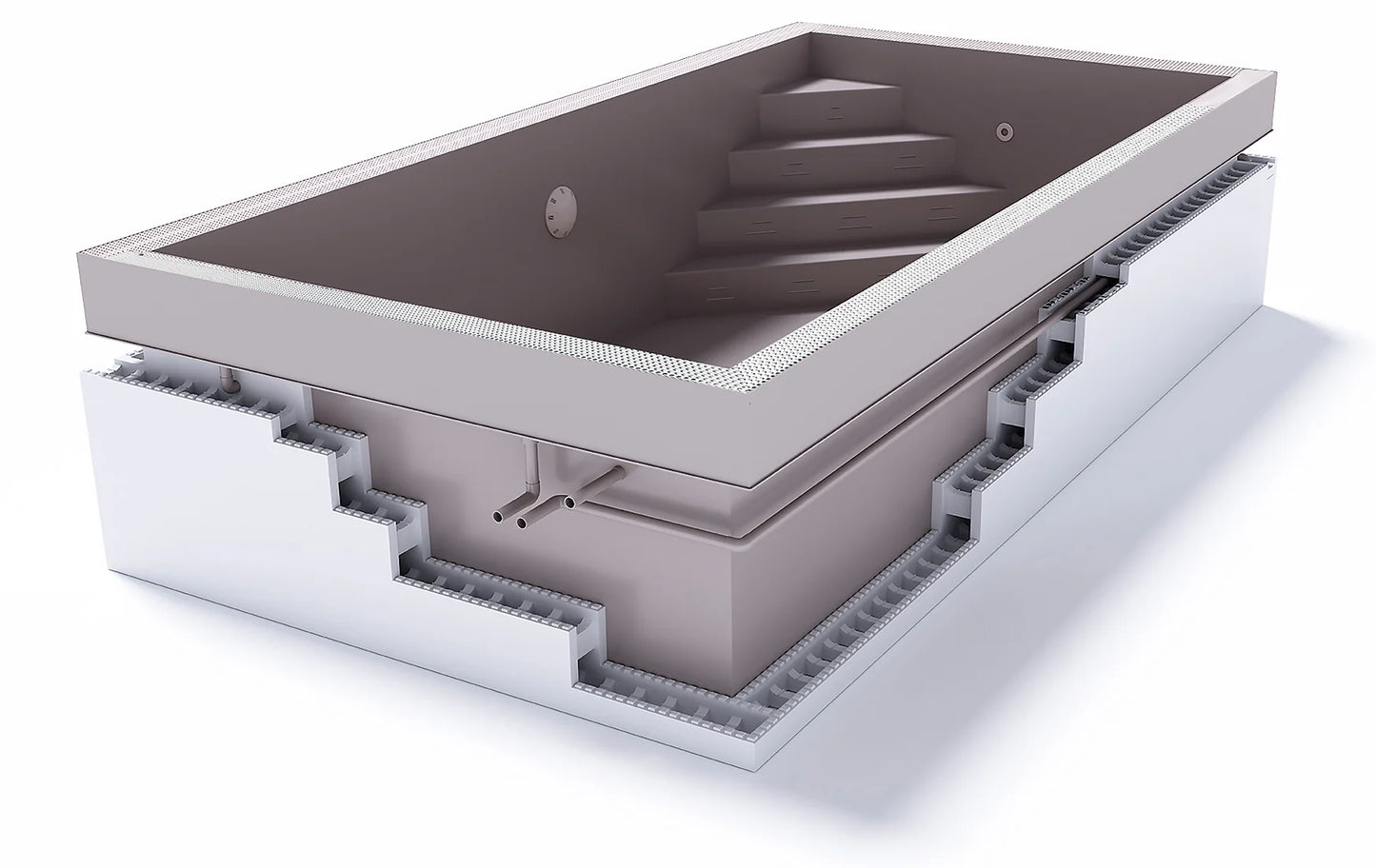 ThermoPP POOL PACKAGE QBIG OVERFLOW 3×6