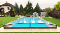 Pool Roof Sydney 3.5×8 (Single Rail, Anthracite)