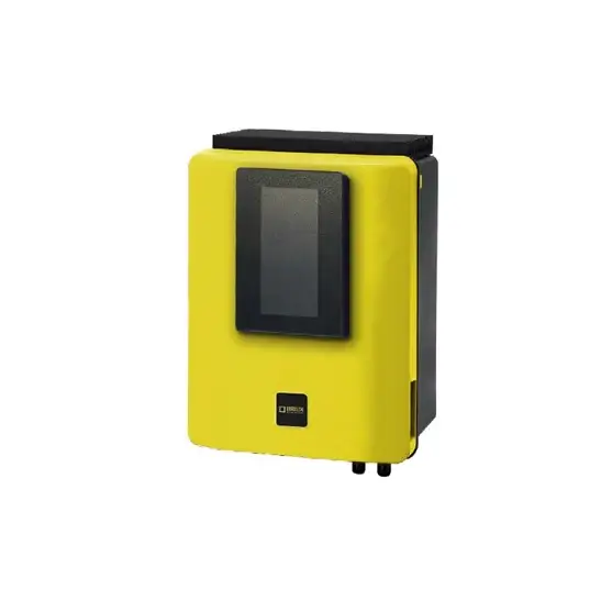 Brilix Station ljusgul solomvandlare med pekskärm