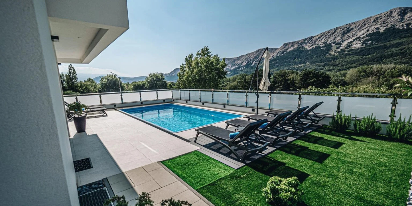 Glasfiberpool Aruba Plus 8.00m x 3.70m x 1.50m