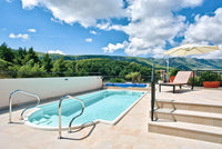 Glasfiberpool Aves 705 7.05 m x 3.20 m x 1.55 m