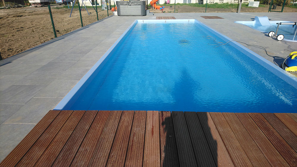 Glasfiberpool Bahama 11 11.10m x 3.75m x 1.50m