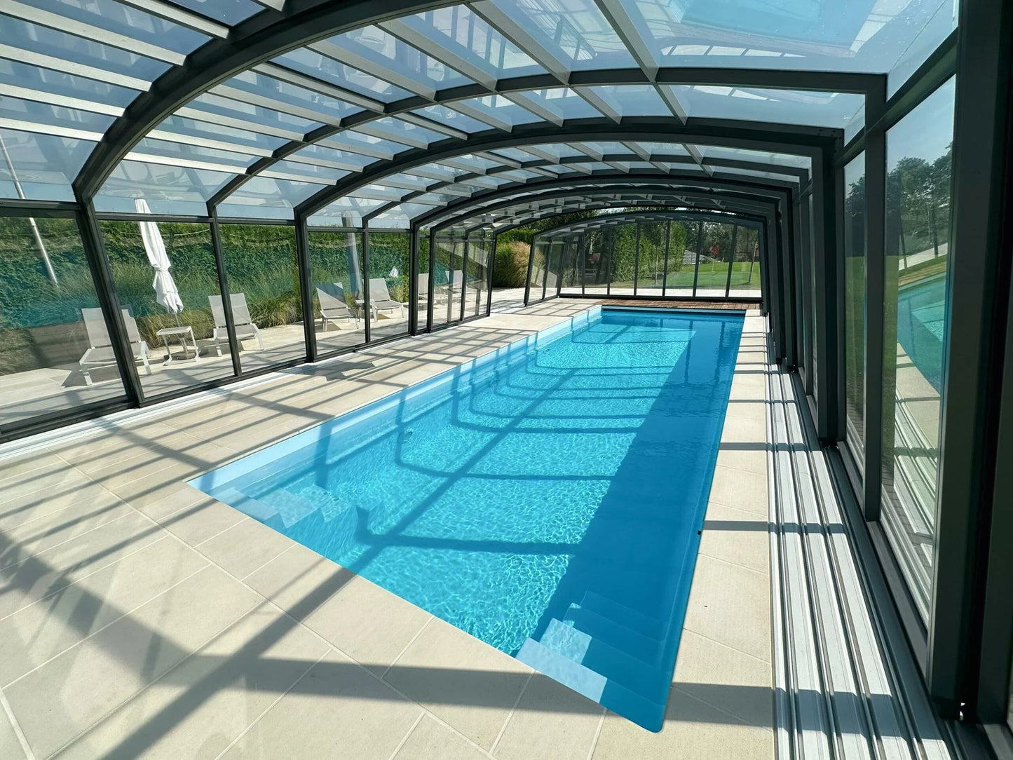 Glasfiberpool Bahama 600 6.10m x 3.75m x 1.50m