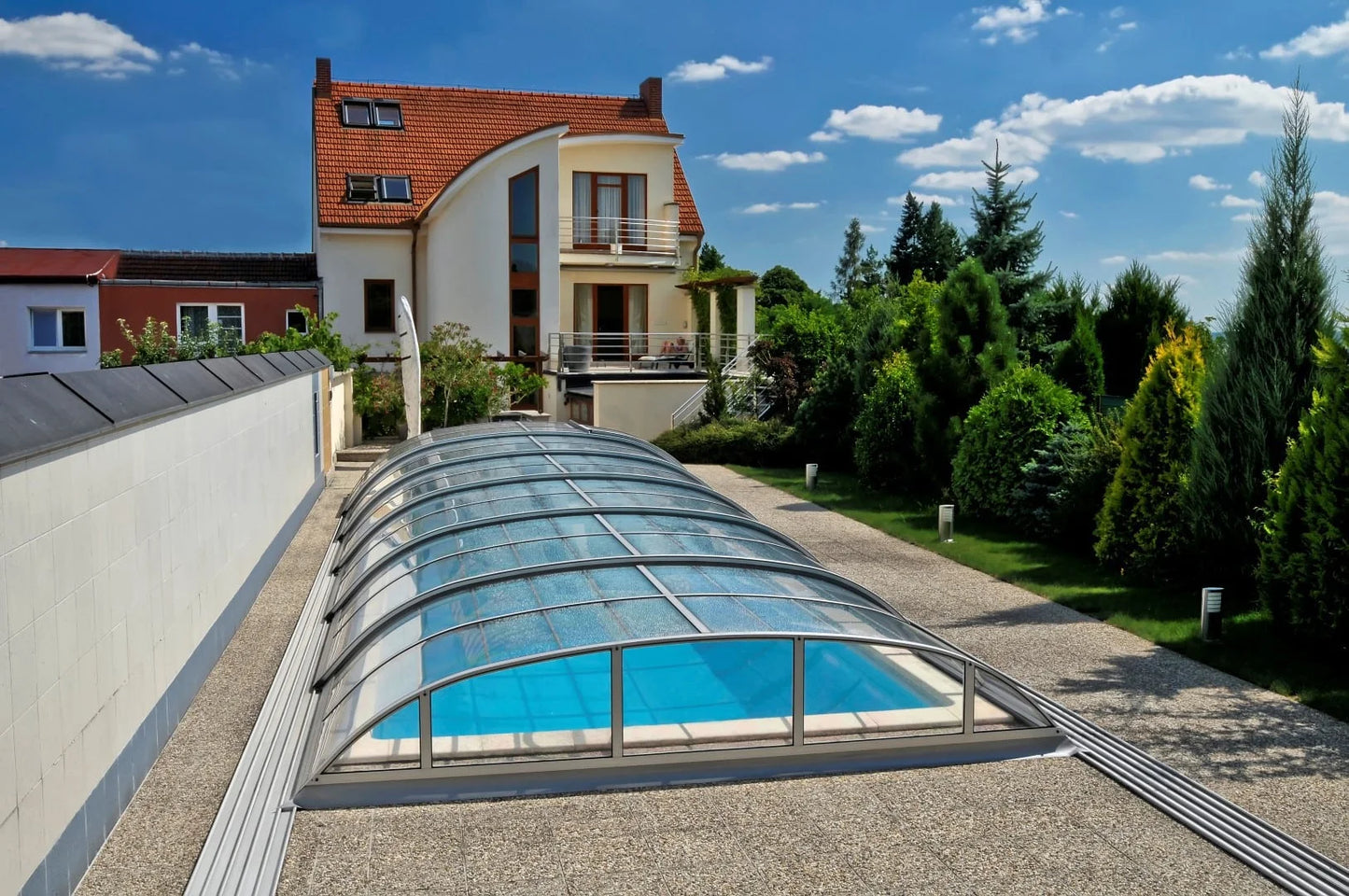 Pool roof Dallas 4×8