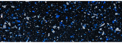 Grenada fibreglass pool – distinctive shape, comfortable seating, blue terrazzo surface