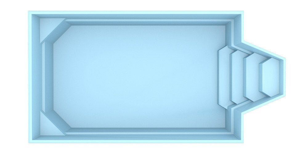 Fiberglass Pool Grenada 600 6.00m x 3.00m x 1.52m