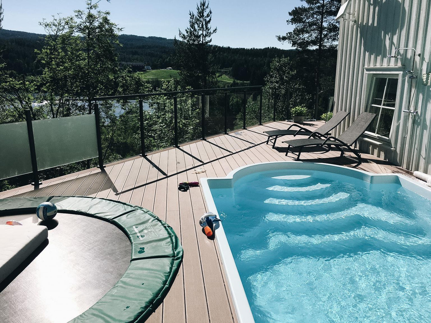 Glasfiberpool Haiti 8.00m x 3.20m x 1.52m