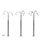 Inoxstyle Melody Cylinder – utomhusdusch med flera duscharmar