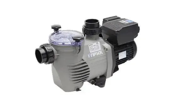 Kripsol VSP pool pump – grey and black, clear lid