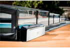 MOOVER solar-powered electric motor for pool cover