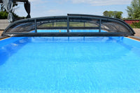 Pool Roof NIVO KIT 960B 4×9 (clear glass, side door)
