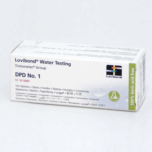 Testtablett fritt klor DPD1, 500 tabletter