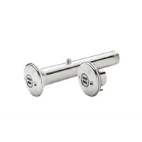 Pahlen Inloppsmunstycke Classic i rostfritt stål med kromfinish och USB-laddning