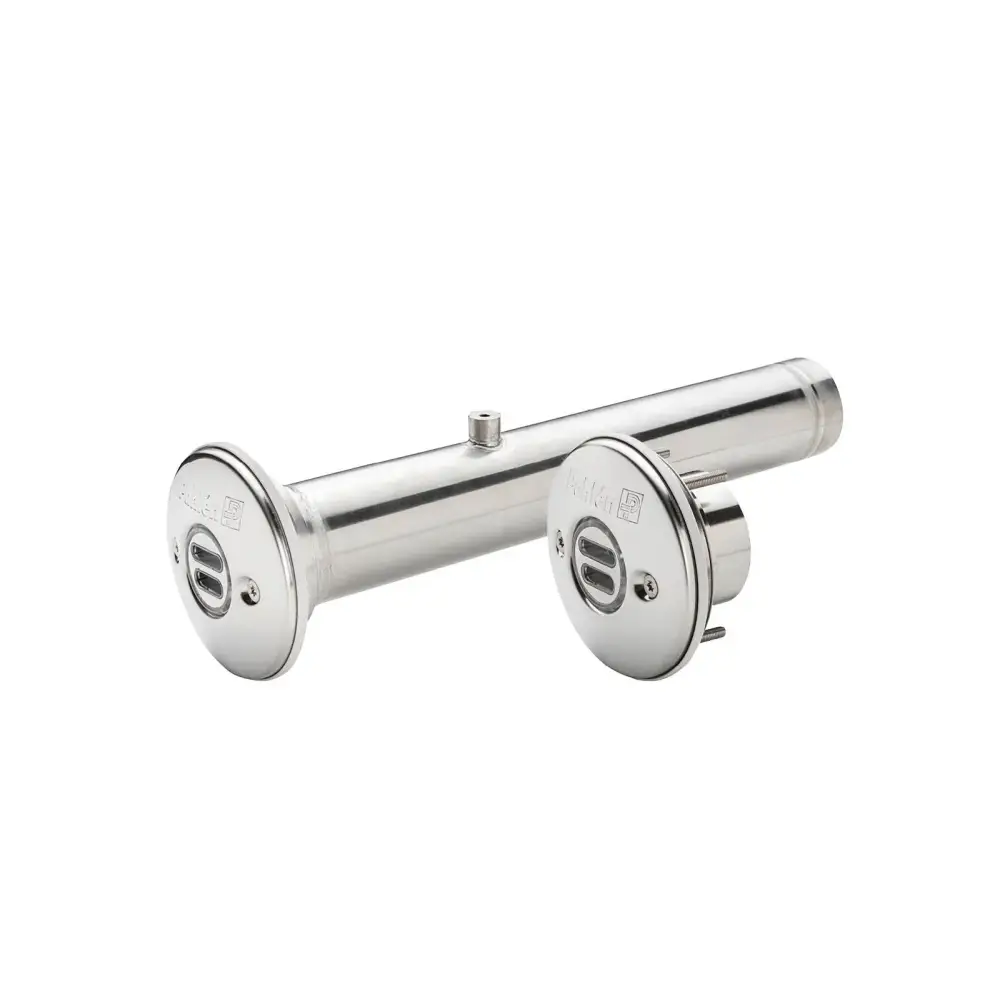 Kromfinishad rostfritt stål USB-laddport för Pahlen Inloppsmunstycke Marine