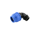 Pahlén compression elbow, Ø63 mm x 2″ male thread