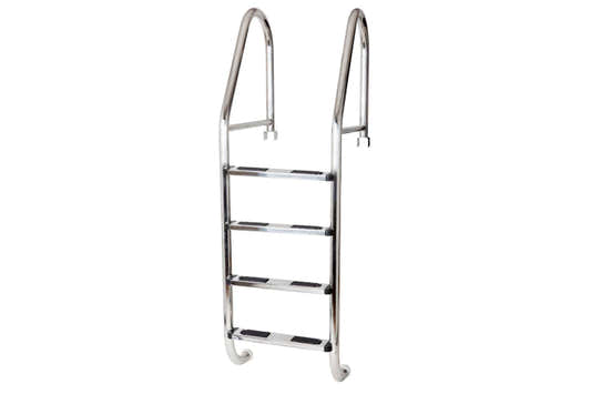 Pahlén folding pool ladder with 4 steps, 510 mm handrail, item 123974