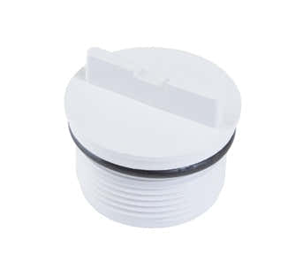 Vinterplugg R1½ tum vit + o-ring