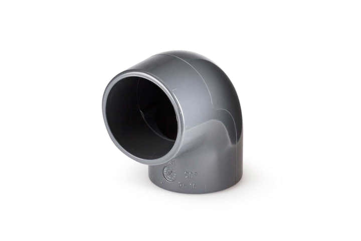 Vinkel PVC 90° Ø50, 24-pack