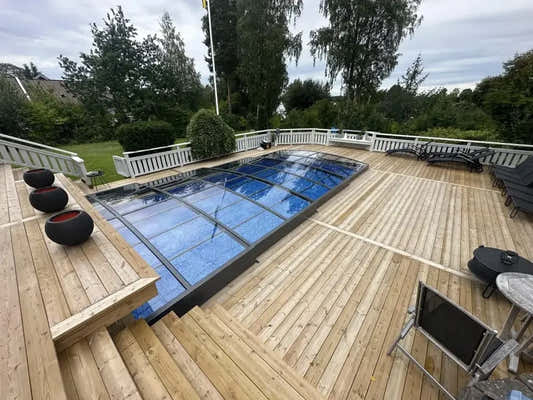 Sydney pool enclosure – stylish design, clear panels, flexibility, pool protection