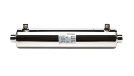 Stainless steel heat exchanger for ground-source heating – stainless steel cylinder, maximum energy efficiency