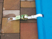 Rolltop pool cover for 5×10 POOL incl. remote control