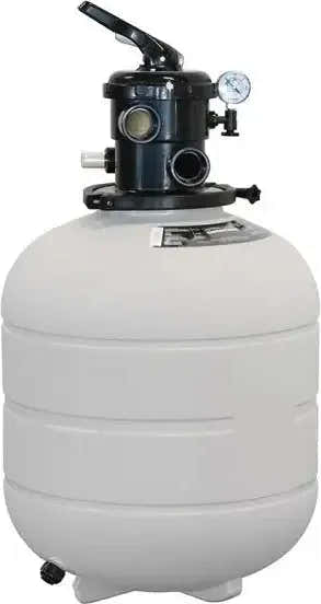 AstralPool Millennium sand filter with a top-mounted valve – product image