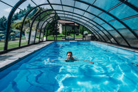 Fiberglass pool Trinidad 9.70m x 3.70m x 1.60m