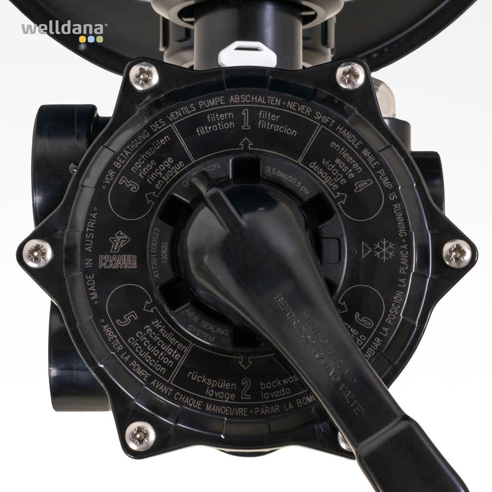 Bilbao Sand Filter with Top or Side Valve