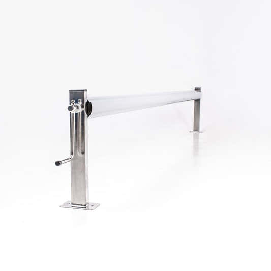 Welldana fixed reel stand, stainless steel