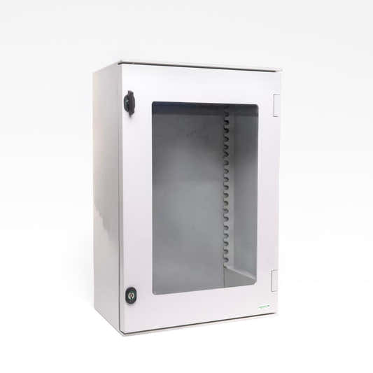 Chemical cabinet without customised interior fittings